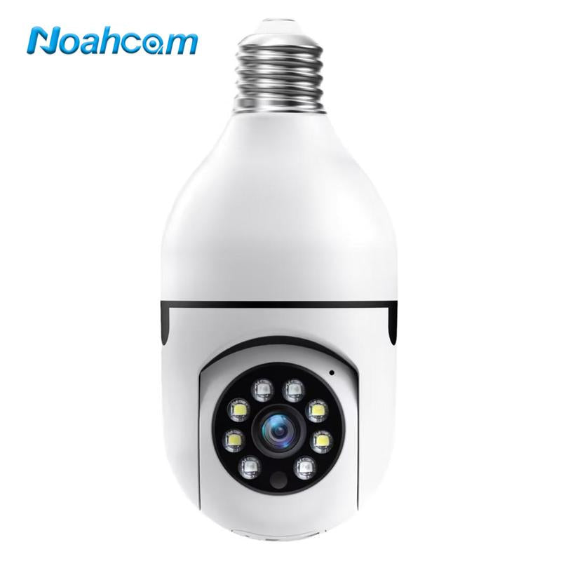 Light Bulb Security Camera 5G&2.4Ghz Wifi 3Mpsecurity Cameras Wireless Outdoor Motiondetection and Alarm,Two-Way Talk,Color Nightvision,Human Detection, Compatible with Alexamicro Sd,Time-Limited Offer