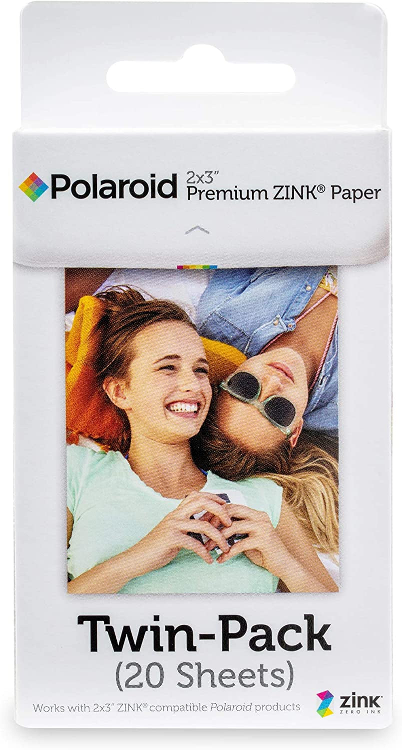 2"X3" Premium Instant Photo Paper (50 Pack) Compatible with Polaroid Snap, Snap Touch, Zip and Mint Cameras and Printers