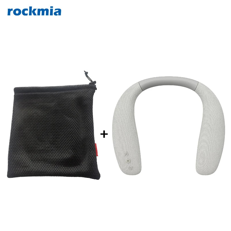 Wireless Neckband Speaker Wearable Surround Sound Bluetooth Neck Speakers with Microphone for TV Gaming Free Hands